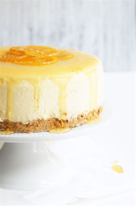 New York Style Coconut Cheesecake With Candied Lemons Sugary And Buttery Perfect Cheesecake