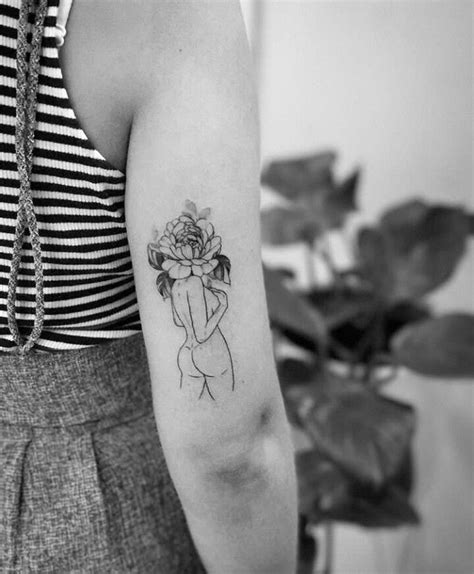 Flower Head Girl Tat♥ Body Art Tattoos Girl Tattoos Sleeve Tattoos