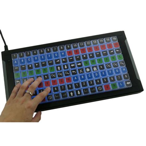 X-Keys tangentbord med 128 programmerbara tangenter, HID, USB