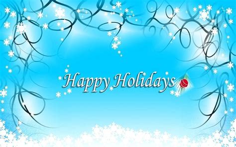 Happy Holiday Wallpapers Wallpaper Cave