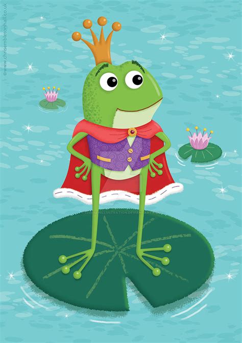 Frog Prince A4 By Chrisehillustration On Deviantart