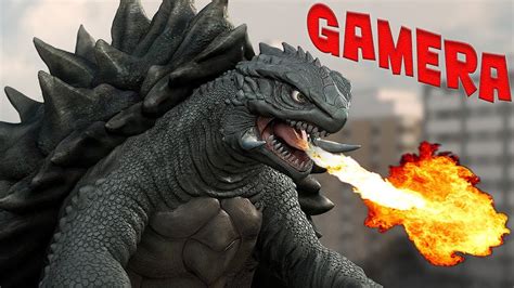 Gamera would take the bait and become trapped in the massive nose cone of the spaceship. Godzilla Monsters 101 || GAMERA the INVINCIBLE - YouTube