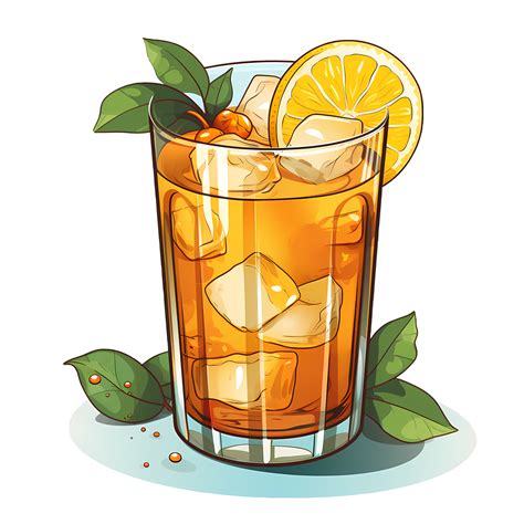 Whiskey Sour Cocktail Clipart Illustration Ai Generative 27237506 Png