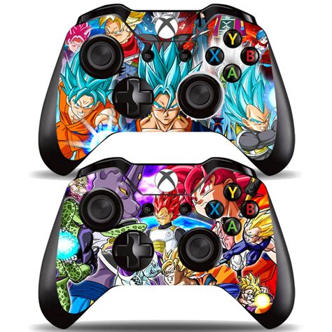Create your own custom xbox one controller skin using the skinit gaming skin customizer. Xbox One Controller Skin Dragon Ball Z Anime Vinyl Wrap Stcikers for XB1 Remote - Faceplates ...