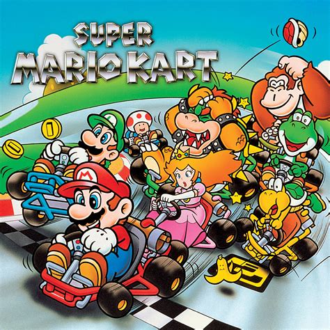 Super Mario Kart Super Nintendo Juegos Nintendo