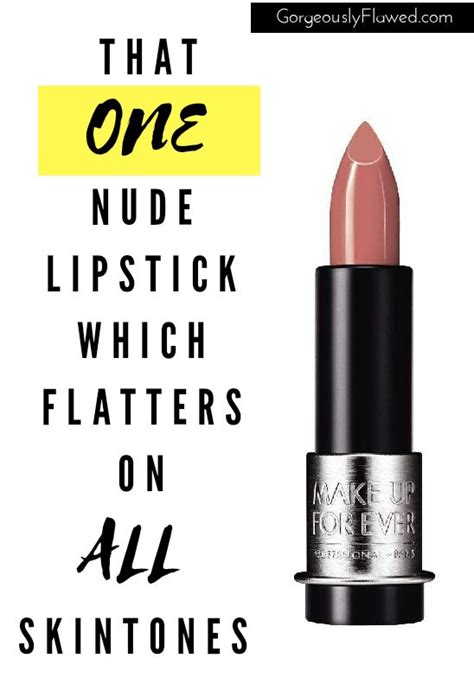 That One Nude Lipstick Which Flatters On All Skintones Perfect Nude