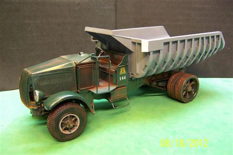 1926 Mack Ac Dump Truck Wip Model Trucks Big Rigs And Heavy