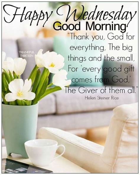 Beautiful Happy Wednesday Good Morning Quote Good Morning Wednesday