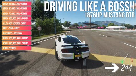 Forza Horizon Driving Like A Boss Hp Rtr Mustang Youtube