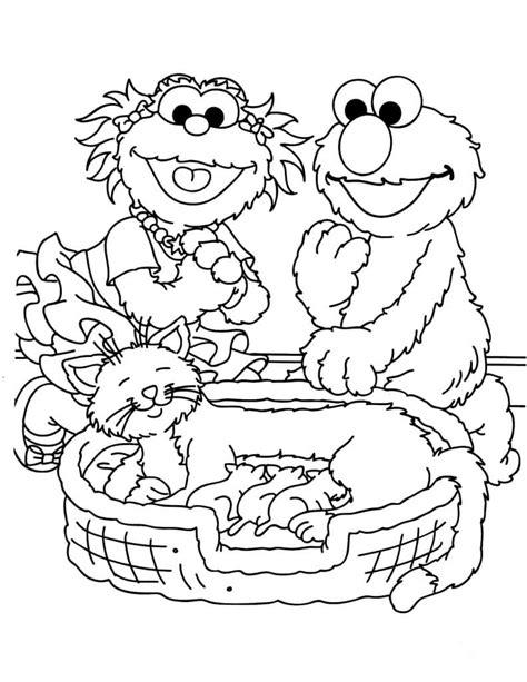 Dibujos De Elmo Para Colorear Imprime Gratis Wonder Day