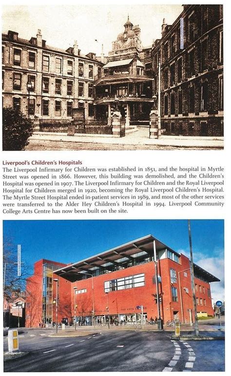 Liverpool Myrtle Street Childrens Hospital And Arts College