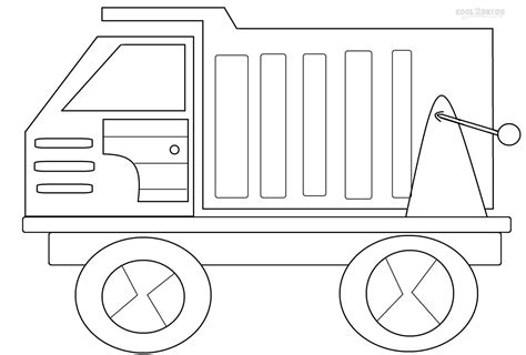 dump truck colouring pages      learn