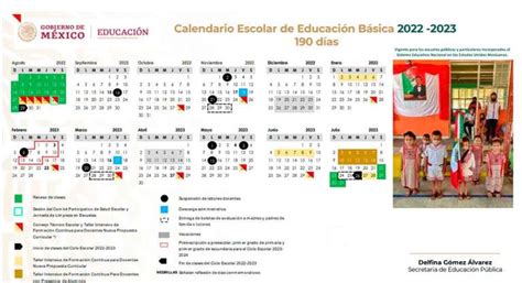 Calendario 202 2023 Sep Fechas Importantes Para El Ciclo Escolar