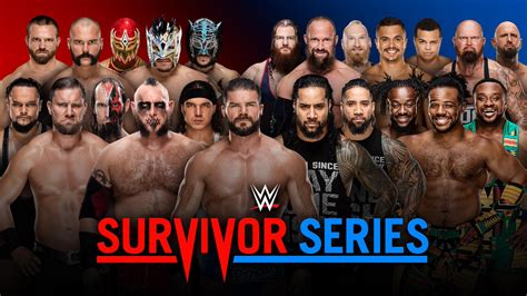 Final Card For Tonights Wwe Survivor Series Pay Per View Live