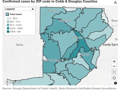 Marietta Zip Code Has Largest Number Of Cobb Cases Health Agency