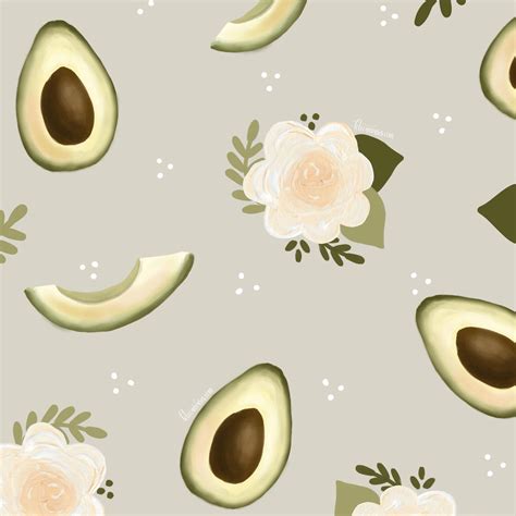 Avocado Cute Backgrounds For Your Phone And Computer