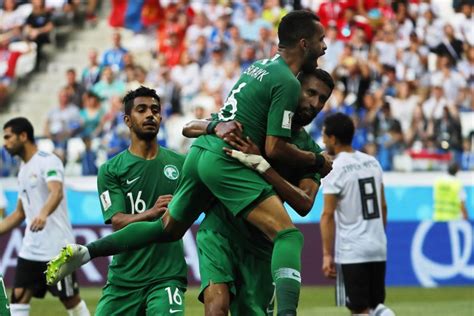 World Cup Saudi Arabia Nabs First Win Since 1994 Beats Egypt 2 1