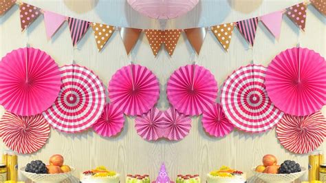 Birthday Party Decoration Ideas At Home Home Decoration Ideas Paper