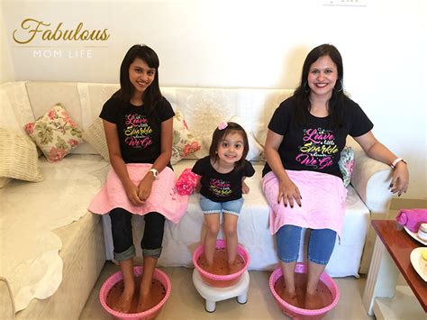 Mommy And Daughters At Home Spa Day With Bonorganik Fabulous Mom Life