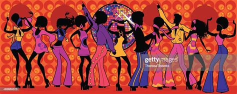Seventies Disco Party High Res Vector Graphic Getty Images