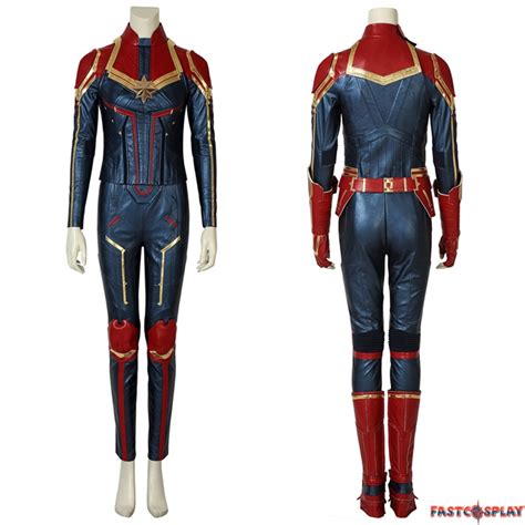 The best captain marvel costume ideas inspired by the brand new 2019 movie! 2019 Captain Marvel Costume Carol Danvers Cosplay Costume