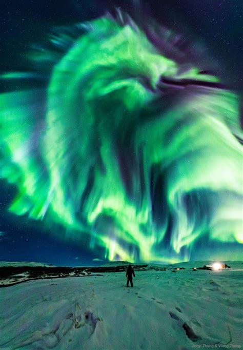 Northern Lights Over Iceland Beamazed