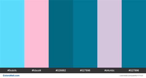 Transgender Colors Palette Colorswall