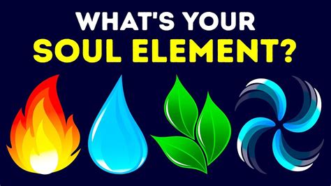 An element or chemical element is the simplest form of matter in that it cannot be further broken down using any chemical means. What Is Your Soul Element? Cool Personality Test - YouTube