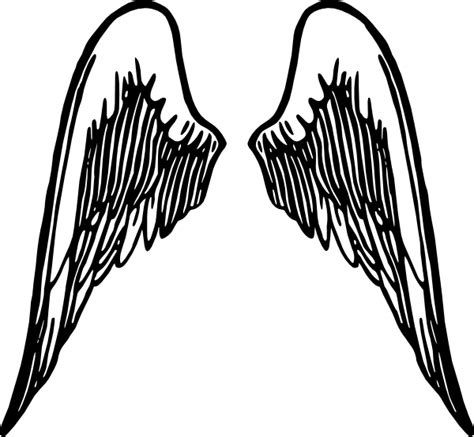 Angel Wings Tattoo Clip Art 111576 Free Svg Download 4 Vector