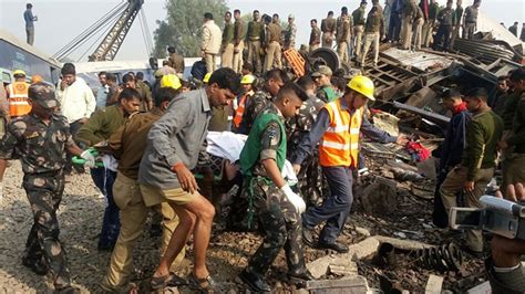 Rescuers Cut Through Mangled Coaches To Reach Survivors Pics Of Indore