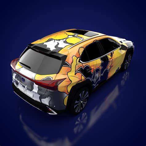 Lexus Reveals Design Your Own Tattooed Car Competition Finalists