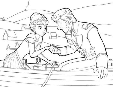 35 Free Frozen Coloring Pages Printable