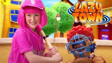 Playing Baseball Sleepless In Lazy Town Full Episode Youtube
