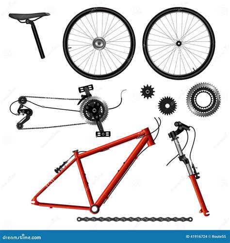 Bike Parts Clip Art
