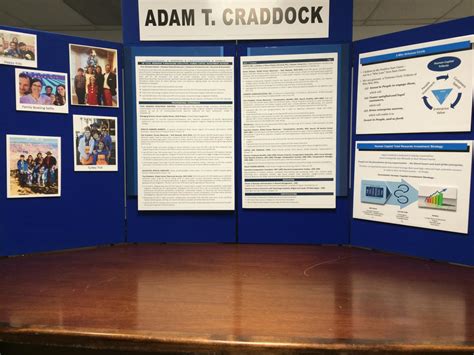 Adam Craddock Display Board At Des Reverse Job Fair Fronteras