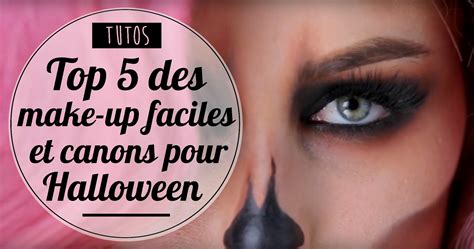 5 make-up canons et ultra faciles d'Halloween - My sweet Cactus