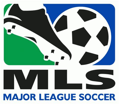 Major League Soccer Primary Logo 1996 A Soccer Ball Getting Kicked