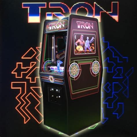 Tron Arcade Game Side