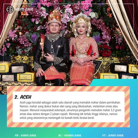 Pernikahan Adat Termahal Di Indonesia Karo Gaul Hot Sex Picture