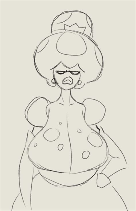 Rule 34 Angry Big Breasts Cleavage Huge Breasts Mario Series Mario