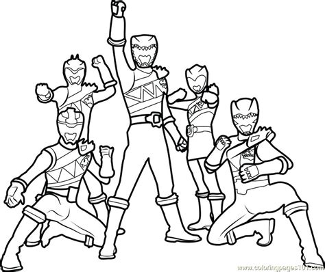 That's the show with all the teens running around in brightly colored tights. Power Rangers Dino Coloring Pages at GetDrawings | Free ...