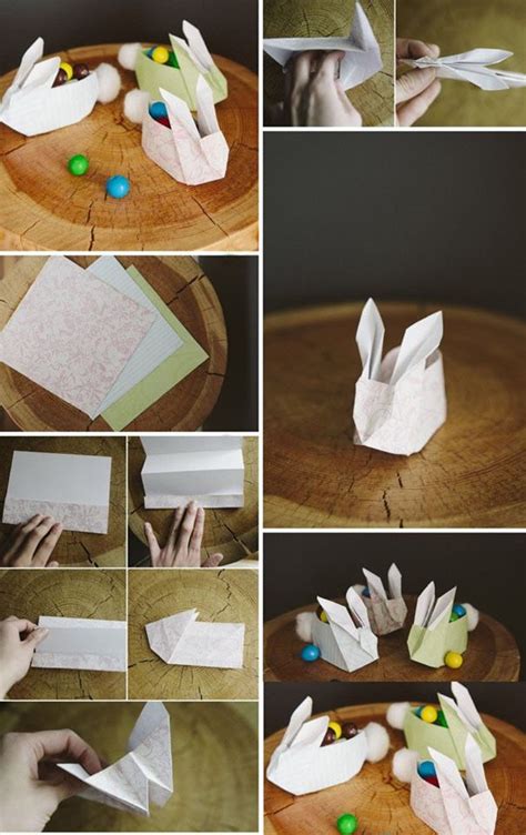How To Fold Paper Craft Origami Bunny Step By Step Diy Tutorial