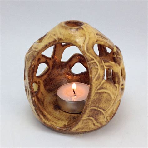 Handmade Ceramic Tea Light Holder With Images Tea Light Holder