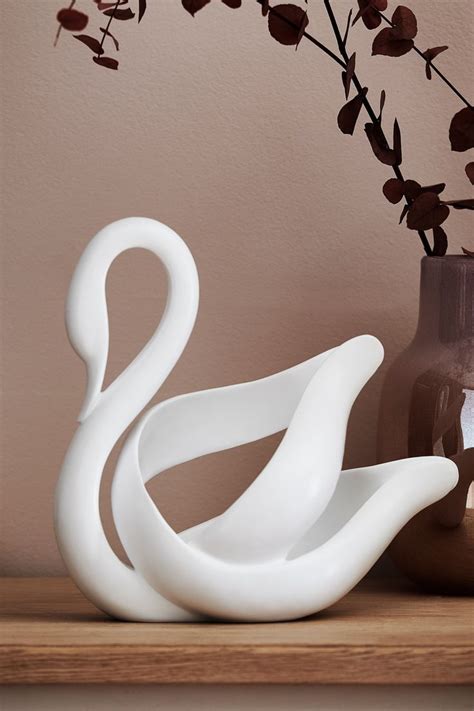 Buy Contemporary Swan Sculpture From The Next Uk Online Shop Ceramic