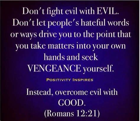 Overcome Evil With Good Overcome Evil With Good Fight Evil Overcoming