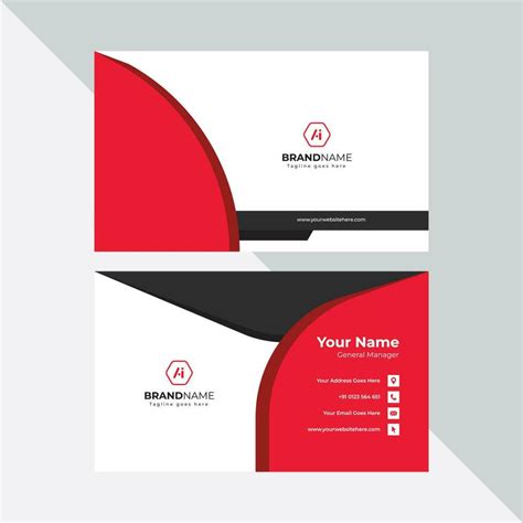 Modern Professional Business Card Creative And Simple Business
