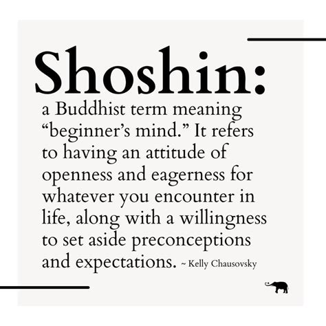 Elephant Journal On Instagram “shoshin Is A Buddhist Term Meaning