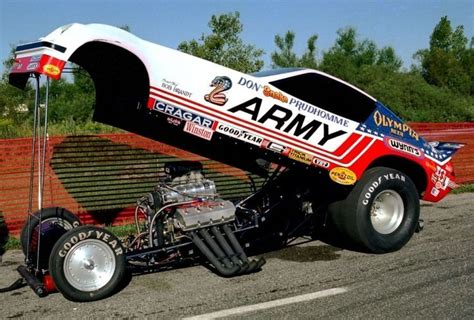 Don Prudhomme Funny Car Don Prudhommes Army Funny Car Drag Racing