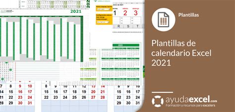 Plantillas Calendario En Excel 2021 Ayuda Excel