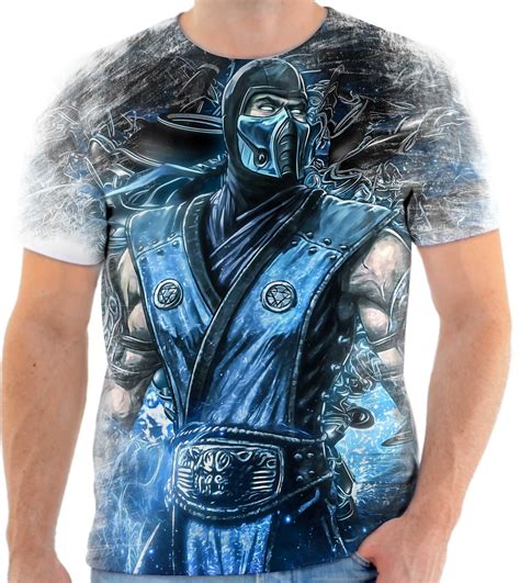 Free download from source, api support, millions of users. Camisa Camiseta Personalizada Jogo Mortal Kombat Sub Zero ...